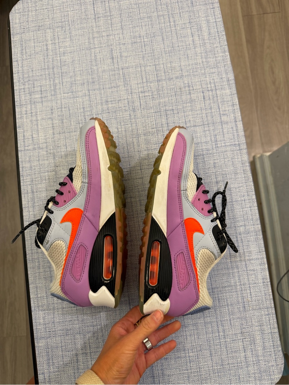 Nike air max 90 carnival colorful Women’s Athletic Sneakers - Picture 5 of 10